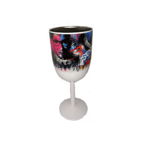RBG Steel Wine Goblet