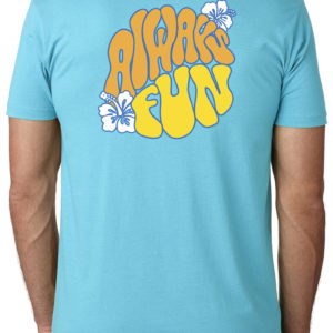 Always Fun Cyan Crew T-Shirt