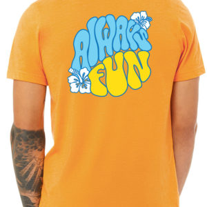 Always Fun Orange Crew T-Shirt