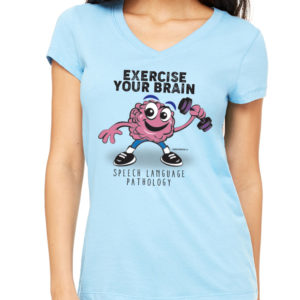 "Exercise Your Brain" Short Sleeve T-Shirt (2 Styles)