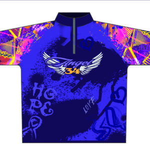 Angel 34 Graffiti 1/4 Zip Warm Up