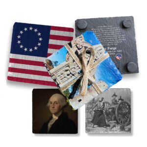 Re-Order 4-Pack Historical Coasters
