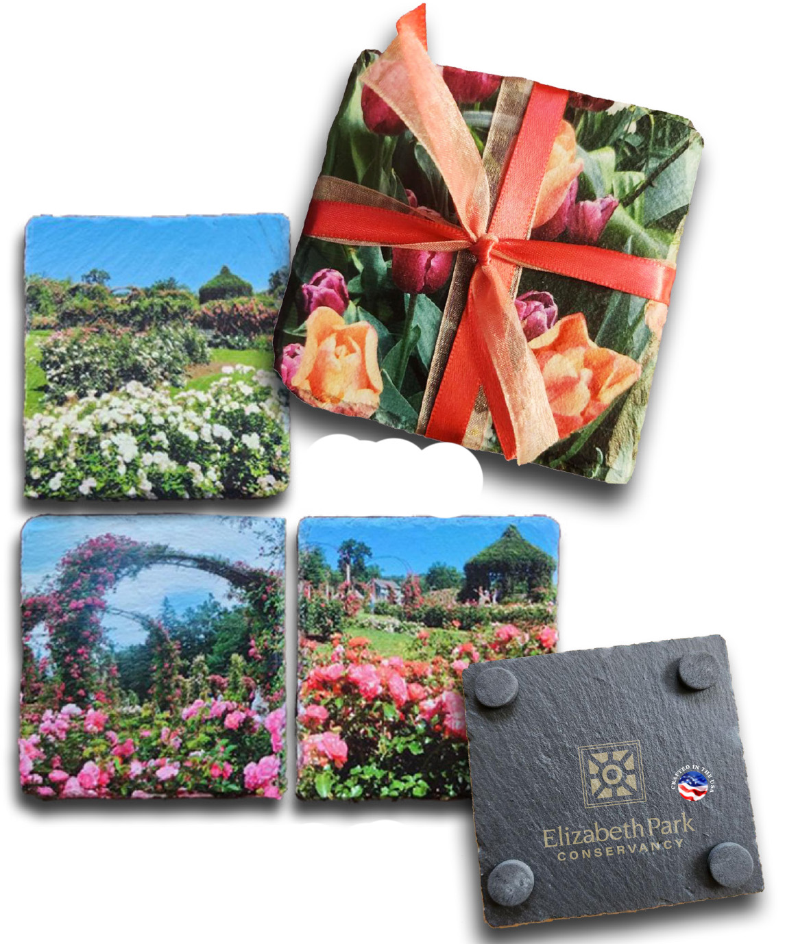 Initial 4-Pack Botanical Coaster Order - RINGER DESIGNS