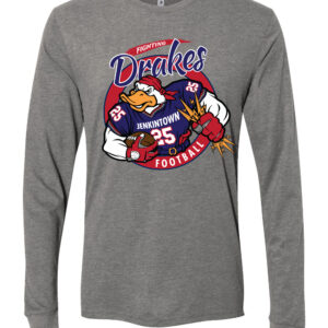 Lightning Drakes Longsleeve T-Shirt - Gray