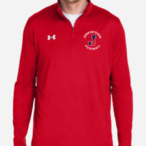 Men's Split J Pocket 1/4 Zip - Red